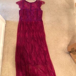 Parker Floor Length Dress Size 10 but FITS LIKE 8